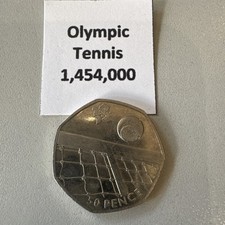 2011 Olympic 50 pence Coin