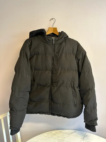 Soulcal black hooded - co,