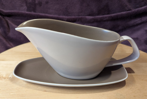 Poole pottery twintone sepia - poole, "twintone"