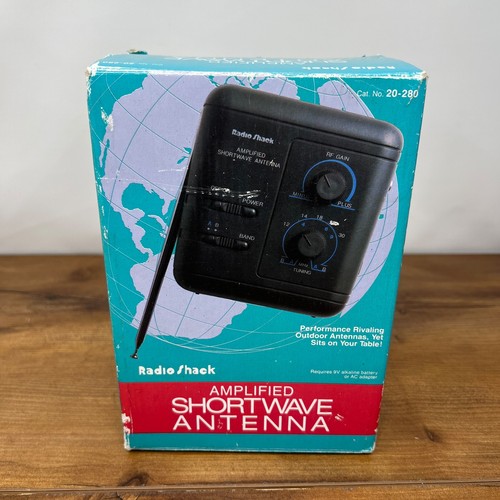 Radioshack amplified shortwave - amplified,