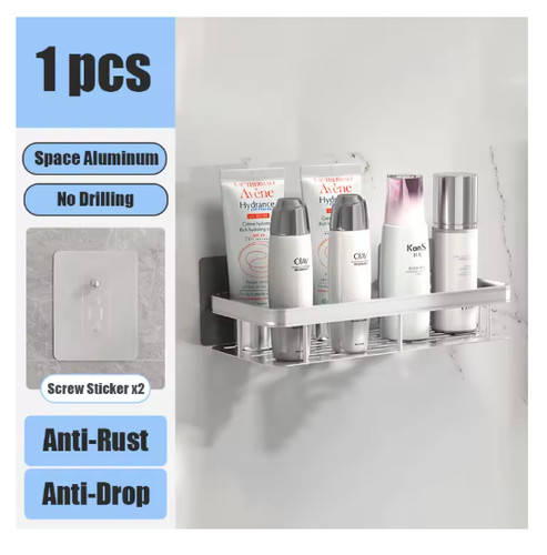 Drill bathroom shelf shower - bathroom,