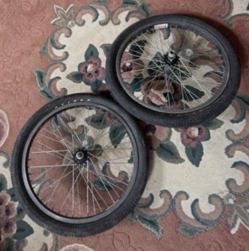 Bmx wheel set - 22”in,