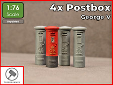 4x Pillar Box / Post Box Model