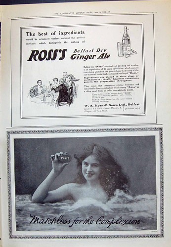 Antique old print 1910 - print,