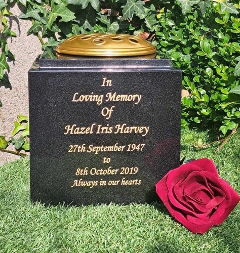 Personalised granite memorial - personalised,