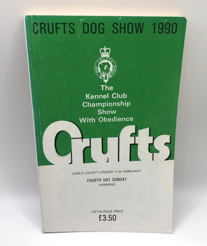Vintage crufts dog show - crufts, 1990