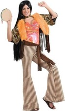 Ladies 1960s hippy babe costume
