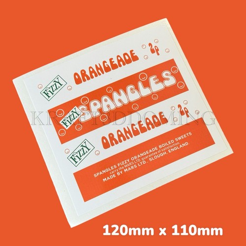 Orangeade spangles sweet - orangeade,