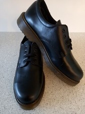 BRAND NEW, Goliath Safety/Work Shoes Size 5, Steel Toe Caps, Black Leather