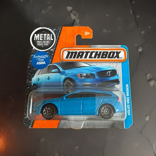 Matchbox volvo v60 wagon blue - volvo,