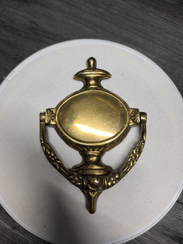 Antique brass door - brass, knocker