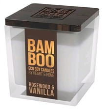 Bamboo Eco Soy Candle by H&H