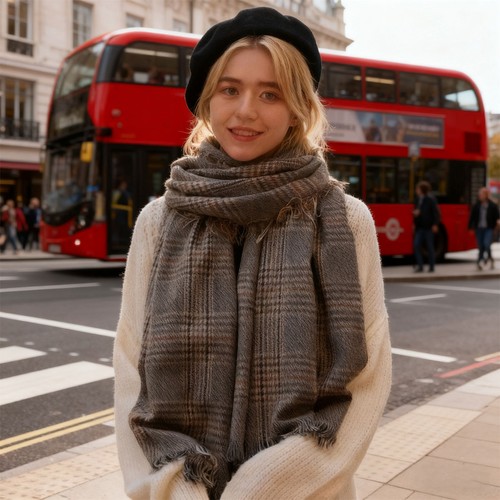 Women winter warm scarf - women,