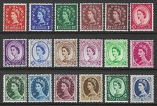 GB SG540/556 QEII 1955 St