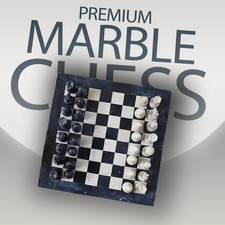 Onyx Marble Chess Pieces &