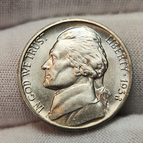1938 jefferson nickel - 1938, p