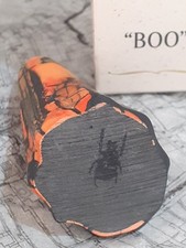 York Ghost Merchants Ms George Halloween  Orange And Black Crackle. Little Ghost