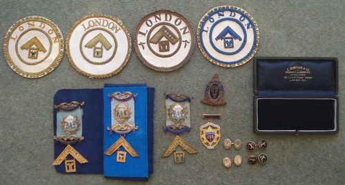 Masonic jewels past - masonic, masters