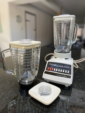 Osterizer Cycle Blend 10 Speed pulse matic 5 Cup Pitchers Mint Working Clean 70s