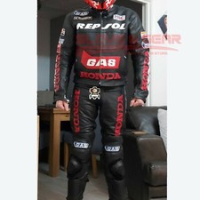 Honda gas repsol black - repsol, cowhide