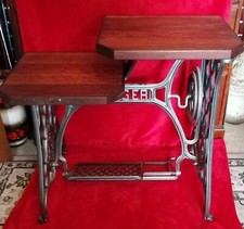 VINTAGE SINGER BOOT MAKERS SEWING MACHINE  TABLE / BASE = EXCELLENT CONDITION