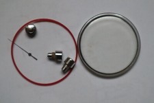 Omega Speedmaster Automatic parts second hand crown pusher buttons crystal