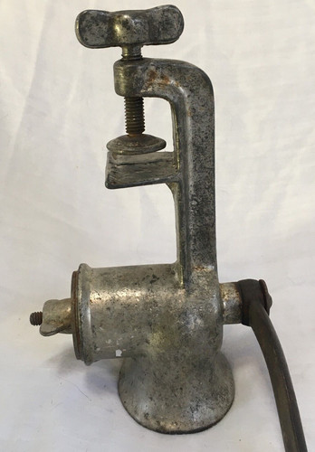 Metal meat grinder hand - grinder,