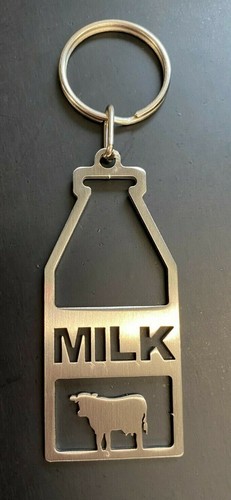 Milk bottle cow - milk,