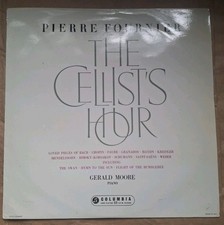 The Cellists Hour Pierre Fournier / Gerald Moore COLUMBIA 33CX 1606 B/G ED1 NM