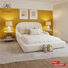 Toddlers Kids Teddy Boucle Bed