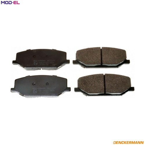 Brake pad set - pad,