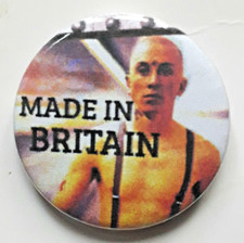 25mm Badge of The Skinhead