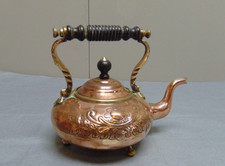 Copper Kettle Tea Pot Brass &