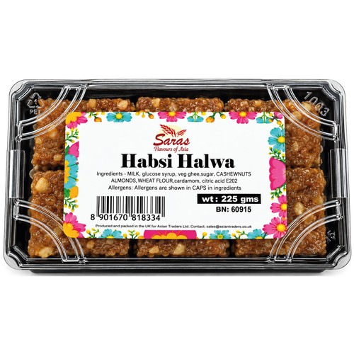 Saras mithai habsi halwa - halwa, 225g
