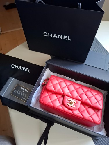 Chanel lambskin mini