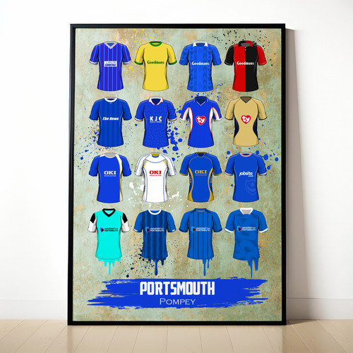 Portsmouth painted shirt - painted, a4