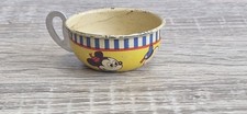 1930s " MICKEY MOUSE " TIN TEA CUP FOR CHILDS TEA SET