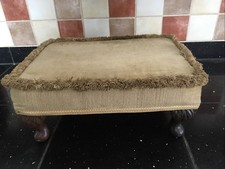 Vintage Footstool 14 X 11 X 6.5 Inches 