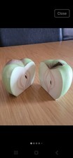 Vintage Salt and Pepper Shakers, 2 Sets,  1 Apple,  1 Pear. Never Used