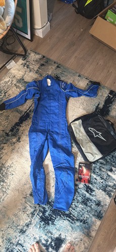 Blue alpinestars teen karting - alpinestars,
