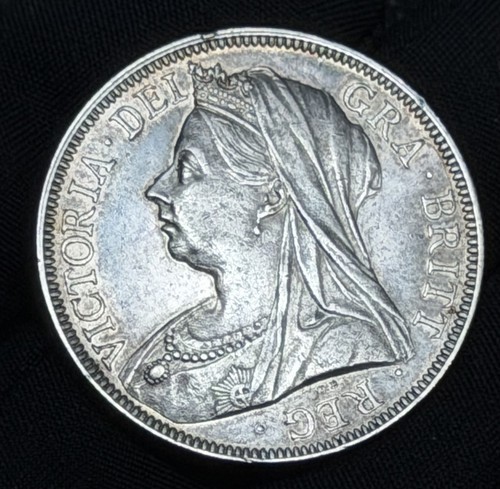 British crown 1898 - 1/2,