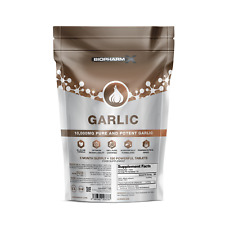 GARLIC EXTRACT 10,000MG 180 ODOURLESS TABLETS BOOST HEART HEALTH IMMUNE SUPPORT