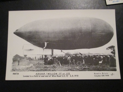 Aviation postcard airship - aviation, of
