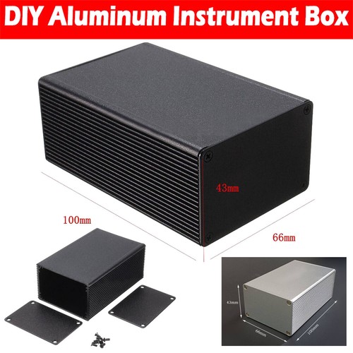 Aluminum project box enclosure - aluminum,