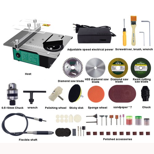 Mini electric table saw - mini,