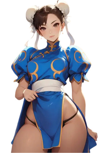 Chun street fighter waifu - chun-li,