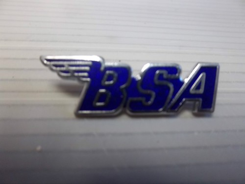 Motorcycle pin badge bsa - pin,