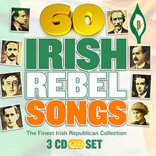 60 Irish Rebel Songs EXTENDED edition 3CD BOX SET 60 Greatest Irish Rebel Songs