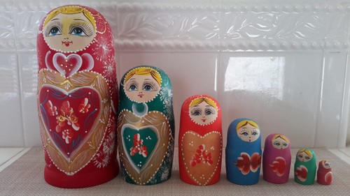 Russian nesting large - russian,