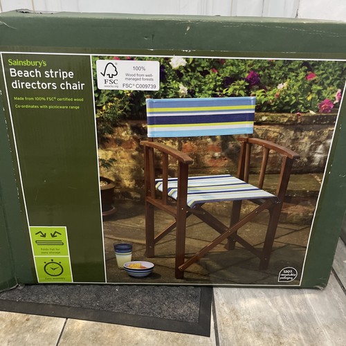 Wooden folding directors - wooden, chair